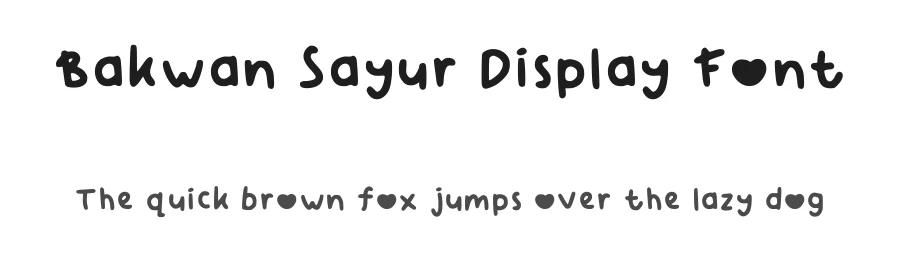 Bakwan Sayur Display Font by theadorableink — Script Handwritten Font