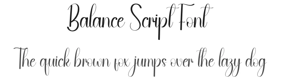 Balance Script Font by andikastudio — Script Handwritten Font