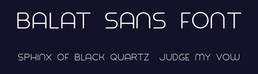 Balat Sans Font by Krafti Lab — Sans Serif Font — thumbnail 2