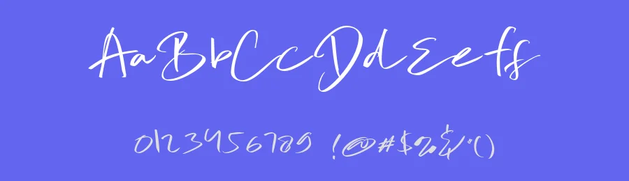 Bale & Melanie Script Font by andika fez — Script Handwritten Font — thumbnail 3
