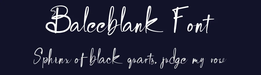 Baleeblank Font by Gunaloecraft — Script Handwritten Font — thumbnail 2