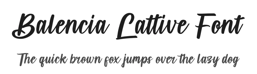 Balencia Lattive Font by perspectype — Script Handwritten Font