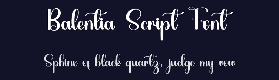Balentia Script Font by inermediaSTUDIO — Script Handwritten Font — thumbnail 2