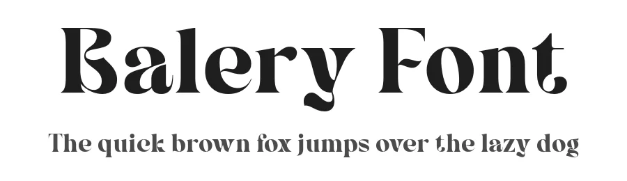 Balery Font by Krismagraph — Serif Font