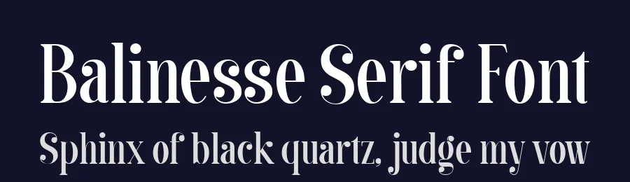 Balinesse Serif Font by DNArtDesign — Serif Font — thumbnail 2