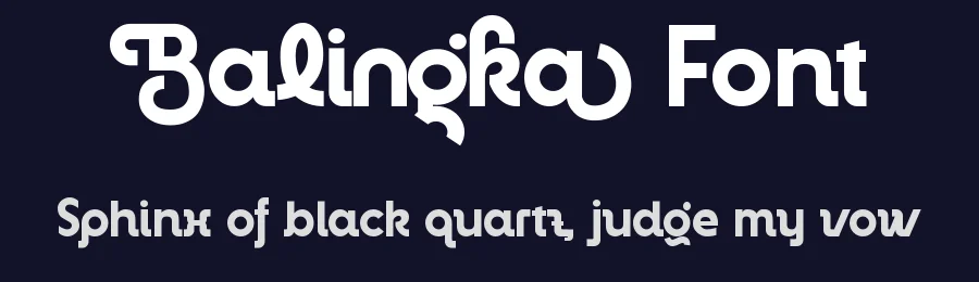 Balingka Font by mhdafifersya — Display Font — thumbnail 2