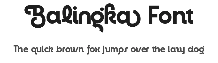 Balingka Font by mhdafifersya — Display Font