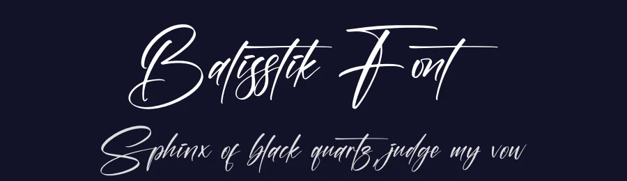 Balisstik Font by afterpaper — Script Handwritten Font — thumbnail 2