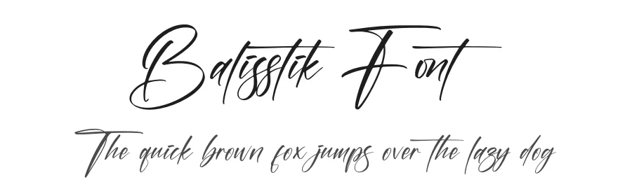 Balisstik Font by afterpaper — Script Handwritten Font