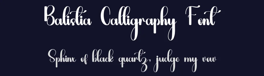 Balistia Calligraphy Font by inermediaSTUDIO — Script Handwritten Font — thumbnail 2