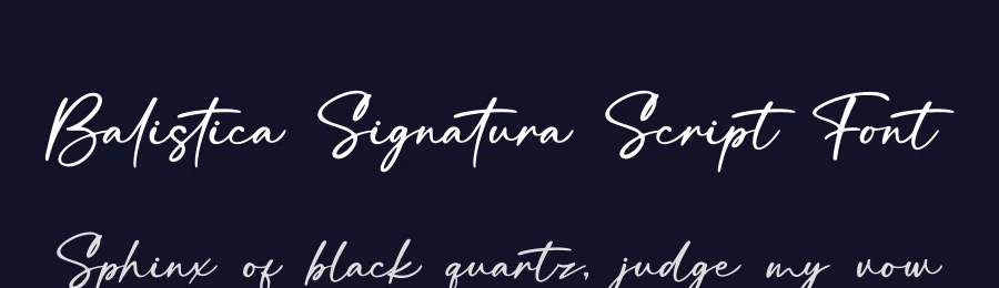 Balistica Signatura Script Font by Basnistudio — Script Handwritten Font — thumbnail 2