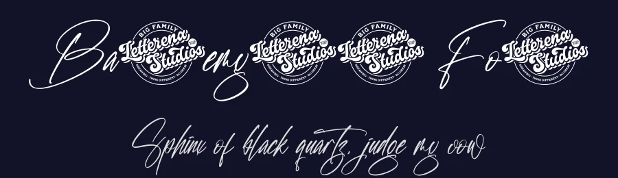 Ballemyatss Font by letterenastudios — Script Handwritten Font — thumbnail 2
