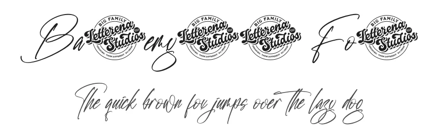 Ballemyatss Font by letterenastudios — Script Handwritten Font