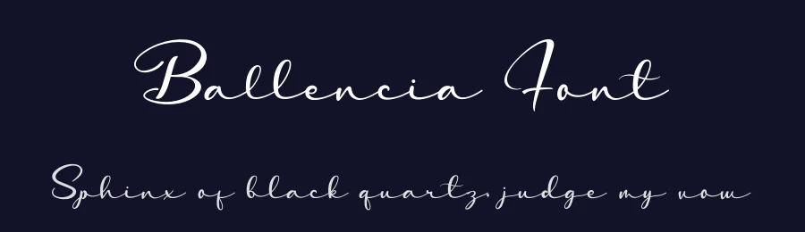 Ballencia Font by Basnistudio — Script Handwritten Font — thumbnail 2