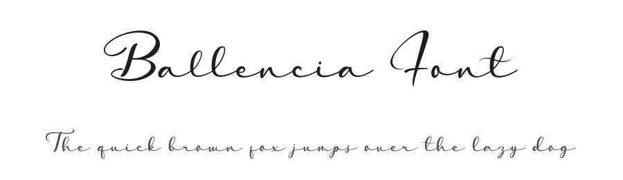 Ballencia Font by Basnistudio — Script Handwritten Font