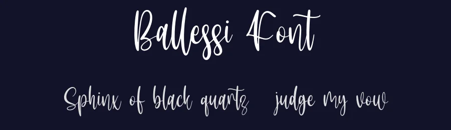 Ballessi Font by Forberas Foundry — Script Handwritten Font — thumbnail 2