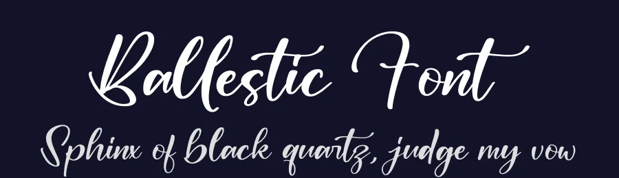 Ballestic Font by letterfabric — Script Handwritten Font — thumbnail 2
