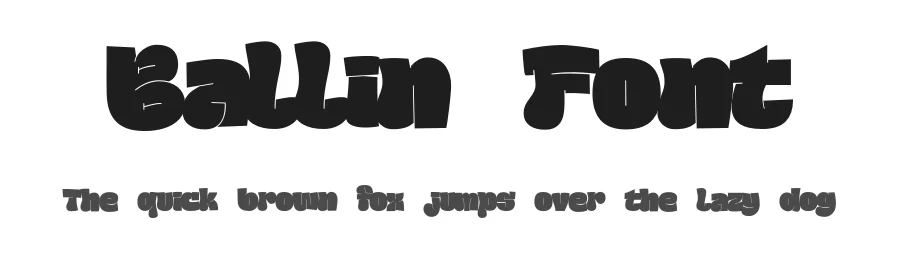 Ballin Font by Surplus Type Co — Display Font