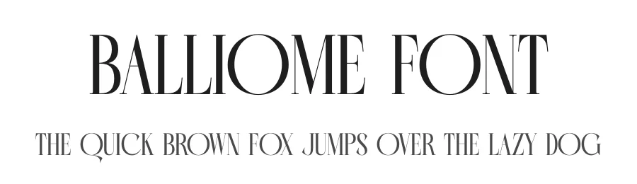 Balliome Font by timelesstype.co — Serif Font