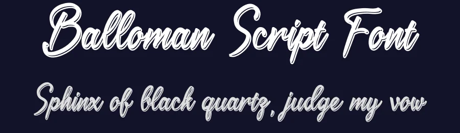 Balloman Script Font by andikastudio — Script Handwritten Font — thumbnail 2