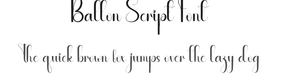 Ballon Script Font by andikastudio — Script Handwritten Font