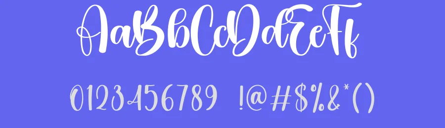 Balloon Script Font by creativeletter — Script Handwritten Font — thumbnail 3