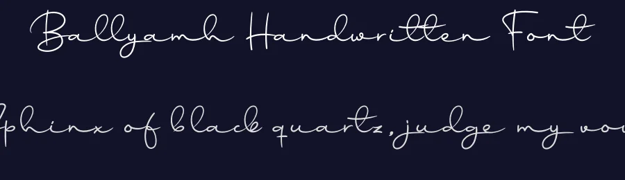 Ballyamh Handwritten Font by andikastudio — Script Handwritten Font — thumbnail 2