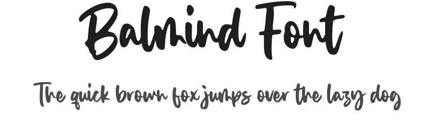 Balmind Font by Letteralle Studio — Script Handwritten Font