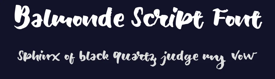 Balmonde Script Font by jetsmax — Script Handwritten Font — thumbnail 2