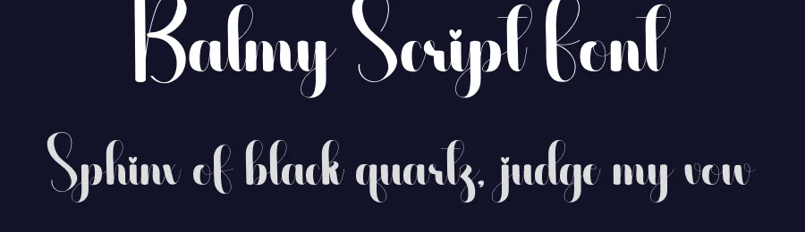 Balmy Script Font by creativeletter — Script Handwritten Font — thumbnail 2