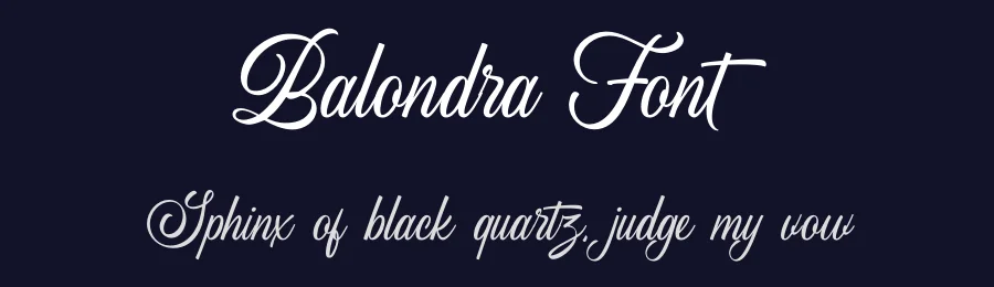 Balondra Font by Rantautype — Script Handwritten Font — thumbnail 2