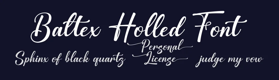 Baltex Holled Font by JavaPep — Script Handwritten Font — thumbnail 2