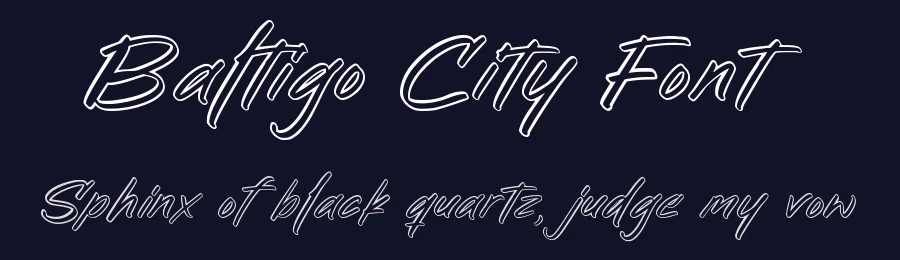 Baltigo City Font by Allouse.Studio — Display Font — thumbnail 2