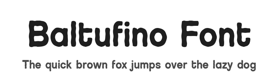 Baltufino Font by letterhanna — Script Handwritten Font