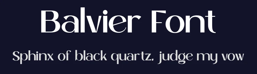Balvier Font by roomspace.cl — Decorative Font — thumbnail 2