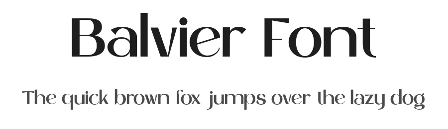 Balvier Font by roomspace.cl — Decorative Font