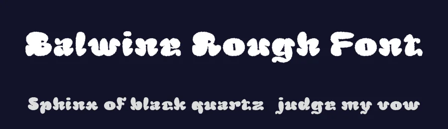 Balwine Rough Font by craftsupplyco — Display Font — thumbnail 2