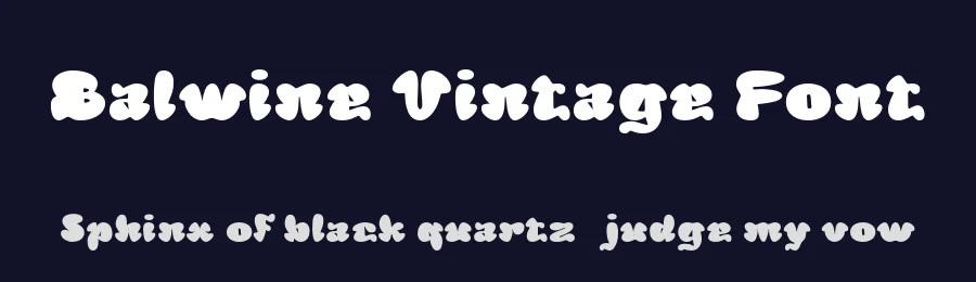 Balwine Vintage Font by craftsupplyco — Display Font — thumbnail 2