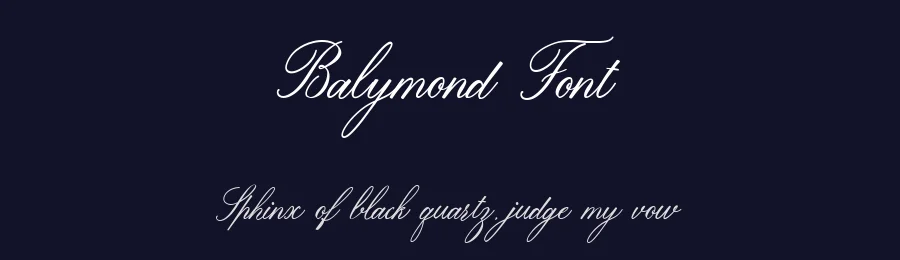Balymond Font by Balevgraph Studio — Script Handwritten Font — thumbnail 2