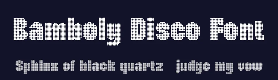 Bamboly Disco Font by craftsupplyco — Display Font — thumbnail 2