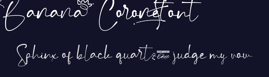 Banana Coronet Font by edricstudio — Script Handwritten Font — thumbnail 2