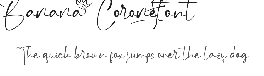Banana Coronet Font by edricstudio — Script Handwritten Font