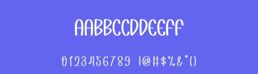 Banana Cupcake Handmade Font by creativeletter — Display Font — thumbnail 3