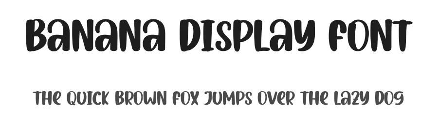Banana Display Font by inermediaSTUDIO — Script Handwritten Font