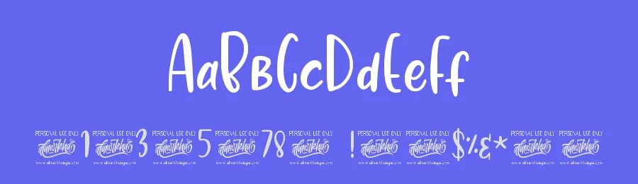Banana Juice – Cute Simple Font by Almarkha Type — Decorative Font — thumbnail 3