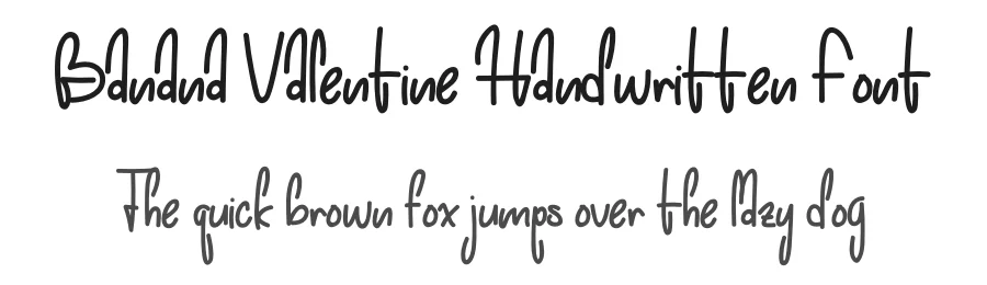 Banana Valentine Handwritten Font by levincreative — Script Handwritten Font