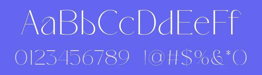 Bandana Typeface by SURATMI — Serif Font — thumbnail 3