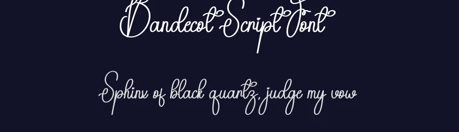 Bandecot Script Font by andikastudio — Script Handwritten Font — thumbnail 2