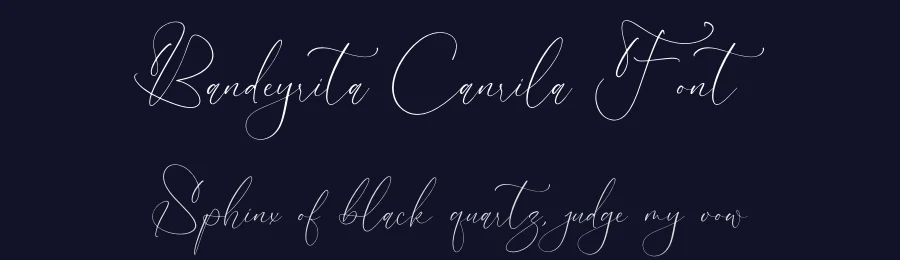 Bandeyrita Canrila Font by letterfabric — Script Handwritten Font — thumbnail 2
