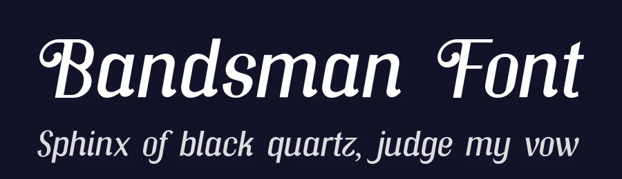 Bandsman Font by UICreative — Sans Serif Font — thumbnail 2